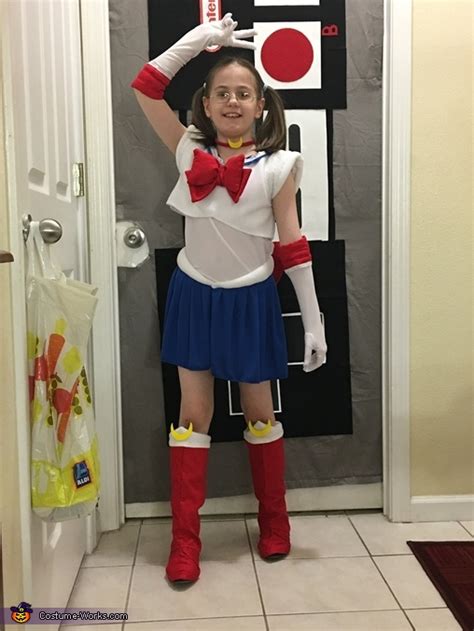 diy sun and moon costume|sailor moon diy costume.